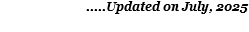 .....Updated on July, 2025