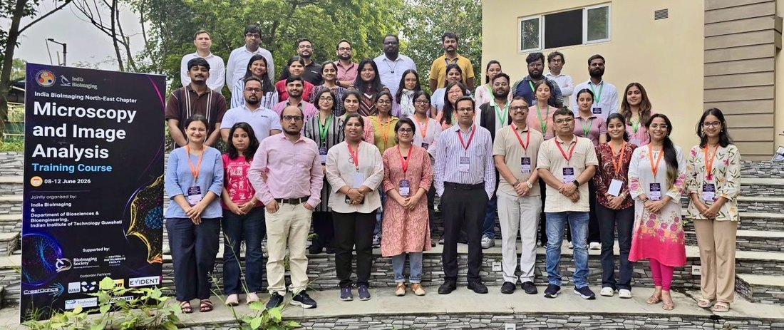 India BioImaging course cohort