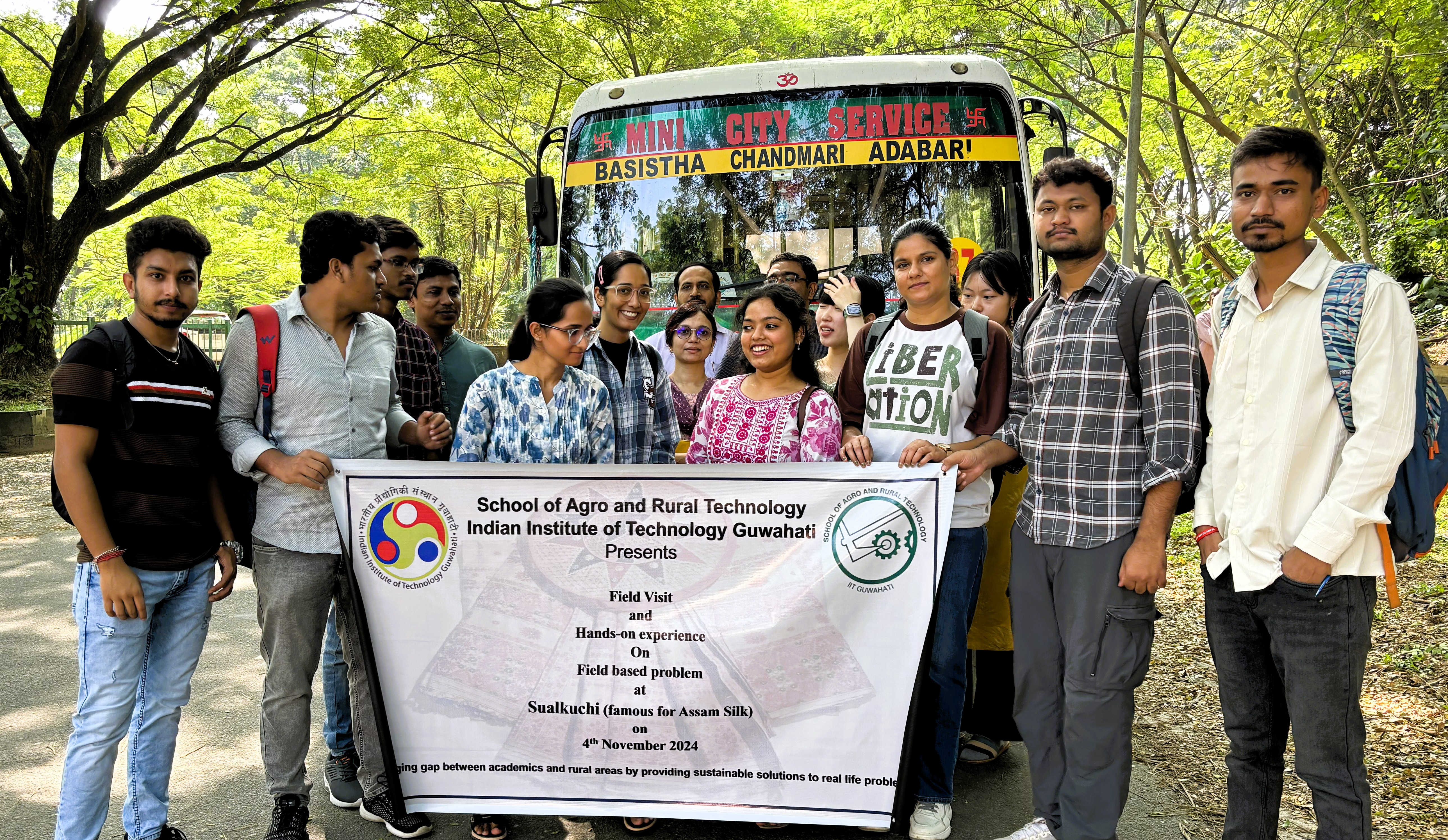 Field Visit Saulkuchi