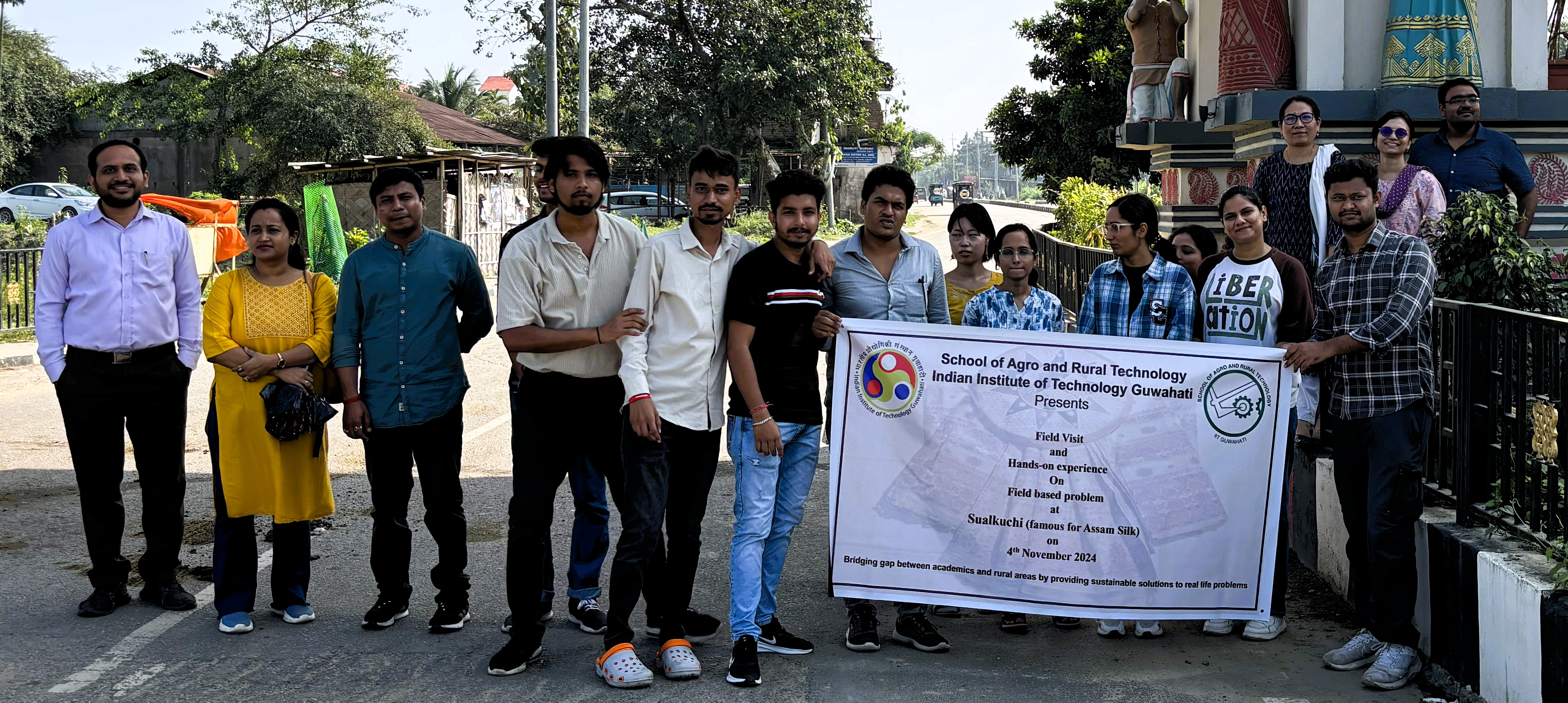 Field Visit Saulkuchi