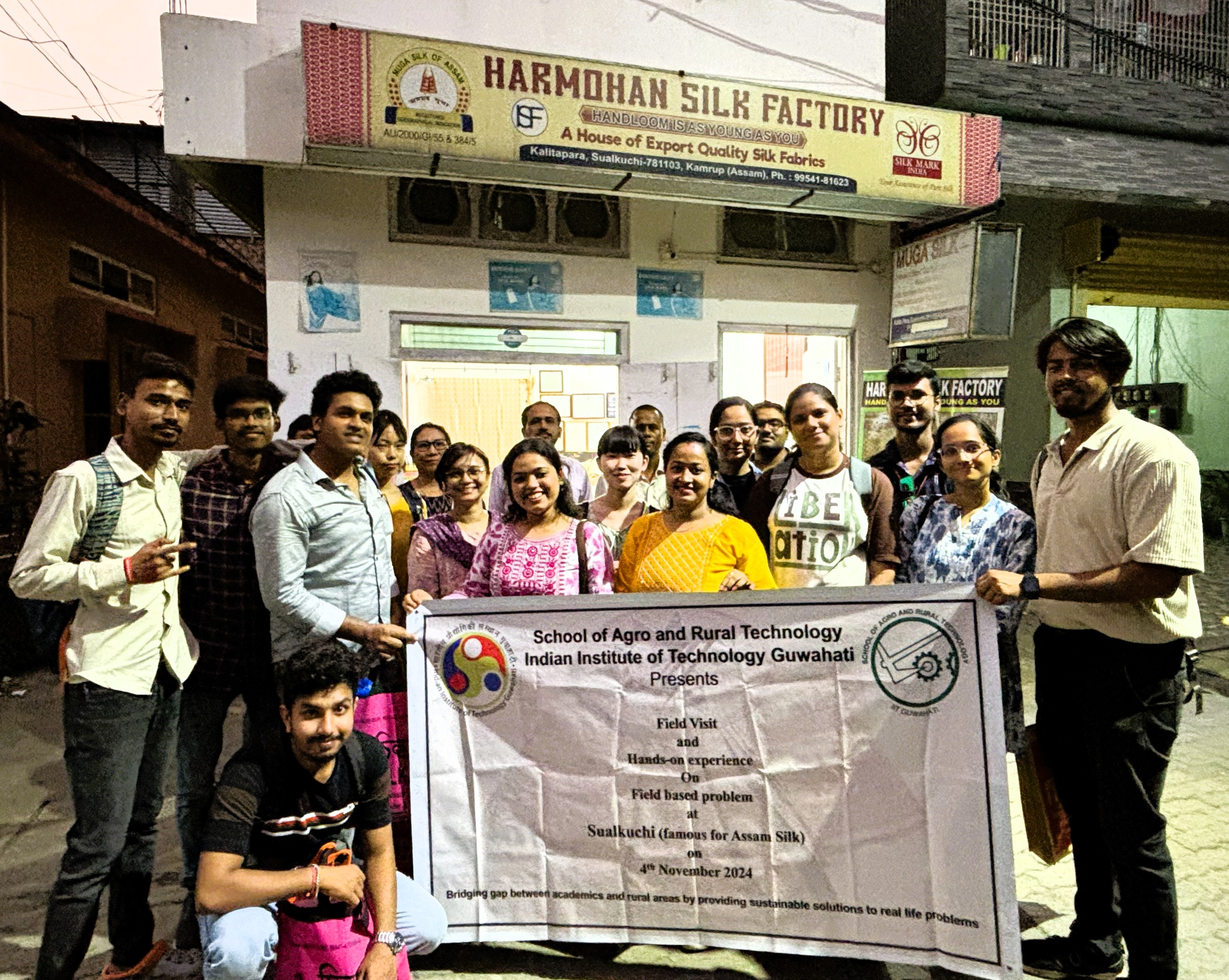 Field Visit Saulkuchi