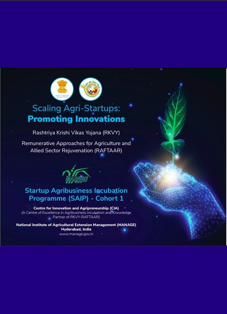 Scaling Agri-Startups: Promoting Innovations