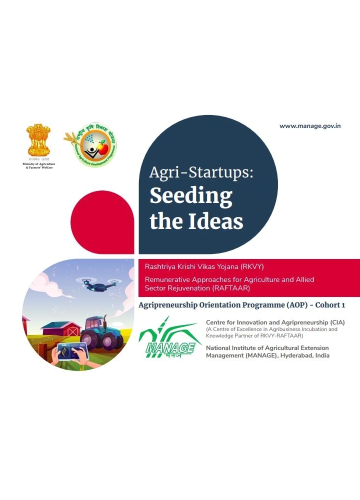 Agri-Startups: Seeding the Ideas