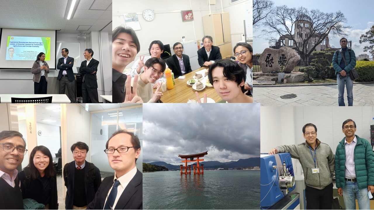 Visit to Gifu University; JICA Head Quarter in Tokyo; Hiroshima (2024).